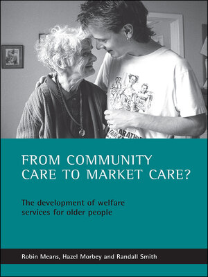 cover image of From community care to market care?